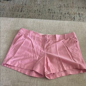 J. Crew Pink Bermuda Shorts Classic Cotton Blend